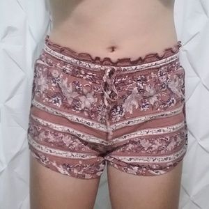 American Eagle floral shorts